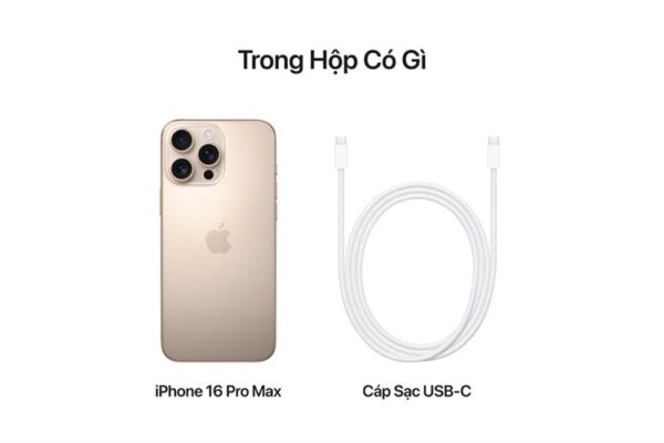 Điện thoại iPhone 16 Pro Max 256GB